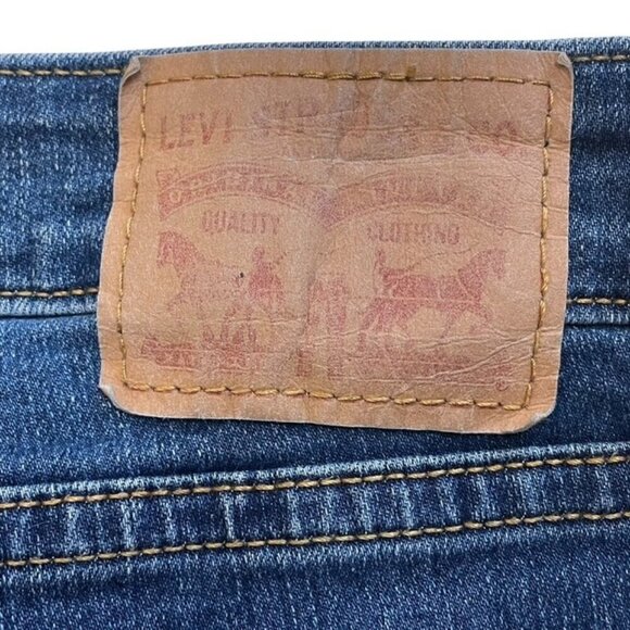 LEVI'S 725 High-Rise Bootcut Jeans in Did It Matter Wash - Size 34 - Picture 6 of 9